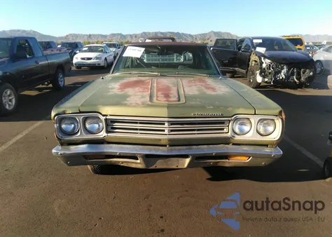 1969 Plymouth Grand Voyager из США, поврежденный, VIN RH41B9G215553